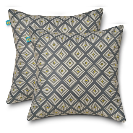 Water-Resistant Accent Pillows, Moonstone Mosaic, PK2
